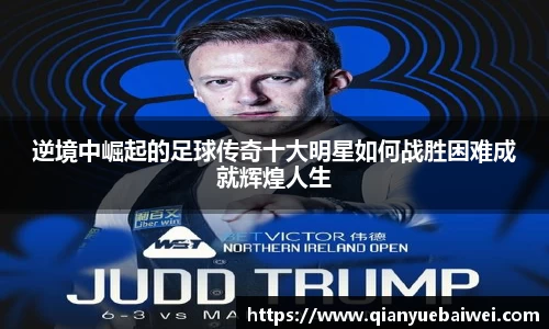 逆境中崛起的足球传奇十大明星如何战胜困难成就辉煌人生